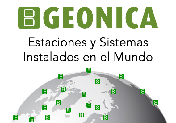 GEONICA Systems in the World