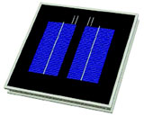 Calibrated Solar Cell made on polycristalline Silicon for measuring Solar Radiation 